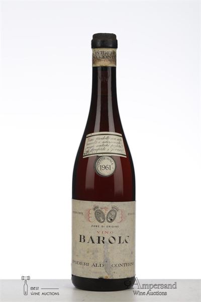 BAROLO 1961 - Aldo Conterno - 1 Bottle