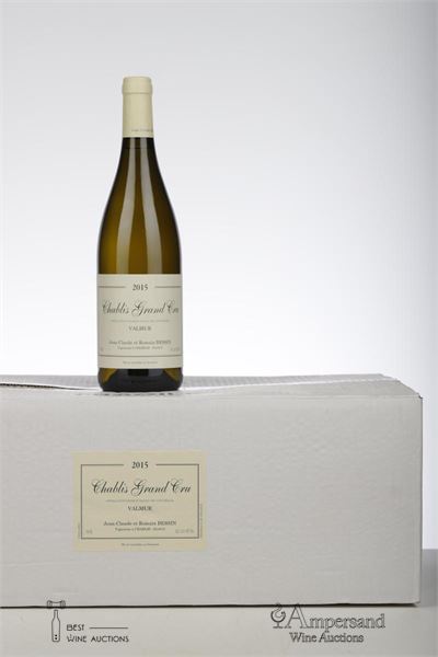 CHABLIS VALMUR 2015 - Jean Claude et Romain Bessin - 12 Bottles - Oc 12