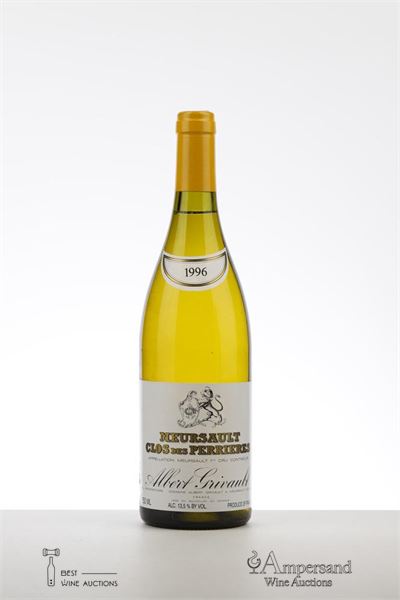 MEURSAULT CLOS DES PERRIERES 1996 - Albert Grivault - 1 Bottle