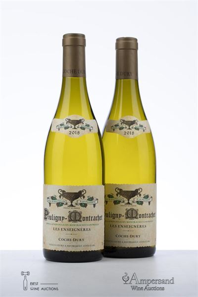 PULIGNY MONTRACHET LES ENSEIGNERES 2018 - Coche Dury - 2 Bottles
