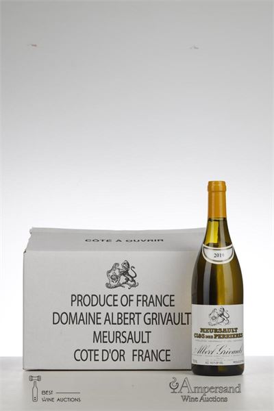 MEURSAULT CLOS DES PERRIERES 2019 - Albert Grivault - 6 Bottles - Oc 6