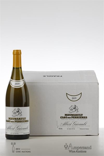 MEURSAULT CLOS DES PERRIERES 2019 - Albert Grivault - 6 Bottles - Oc 6