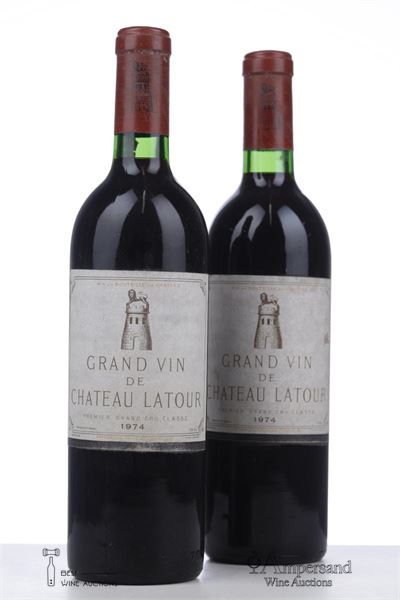 LATOUR 1974 - Mc - 2 Bottles