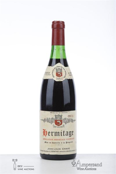 HERMITAGE ROUGE 1985 - Jean Louis Chave - 1 Bottle