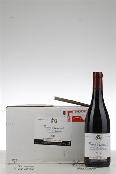 VOSNE ROMANEE LES CHAUMES 2018 - Georges Noellat - 12 Bottles - Oc 12