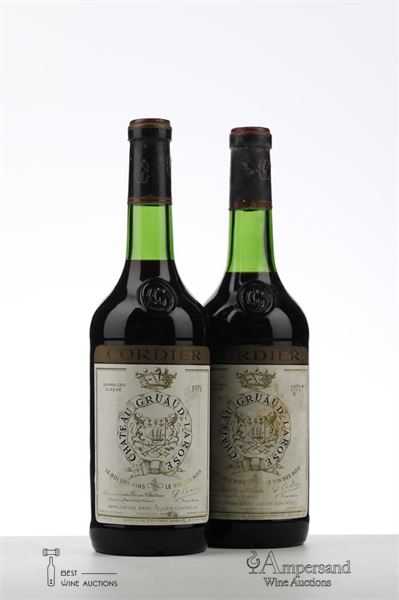 GRUAUD LAROSE 1971 - Mc - 2 Bottles