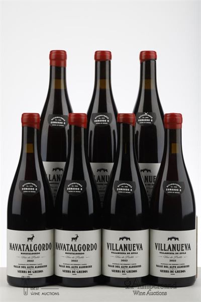 2* NAVATALGORDO + 5* VILLANUEVA 2022 - Comando G - 7 Bottles