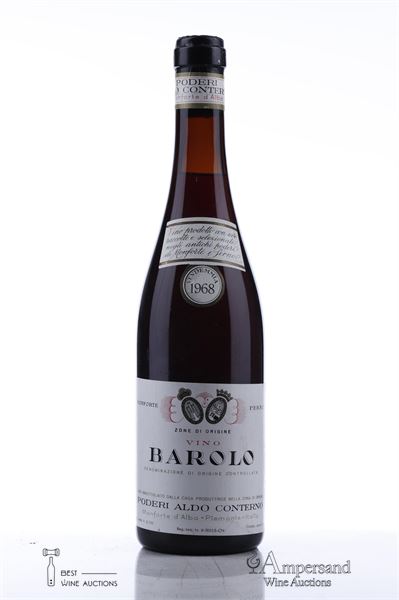 BAROLO MONFORTE PERNO 1968 - Aldo Conterno - 1 Bottle