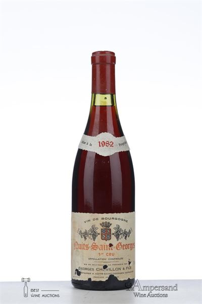 NUITS ST GEORGES 1ER CRU 1982 - Georges Chevillon - 1 Bottle