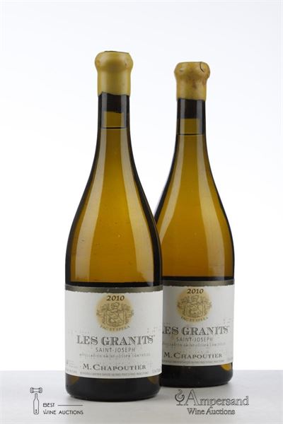 SAINT JOSEPH BLANC LES GRANITS 2010 - Chapoutier - 2 Bottles