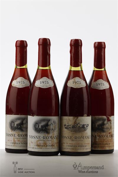 VOSNE ROMANEE 1975 - Charles Noellat - 4 Bottles
