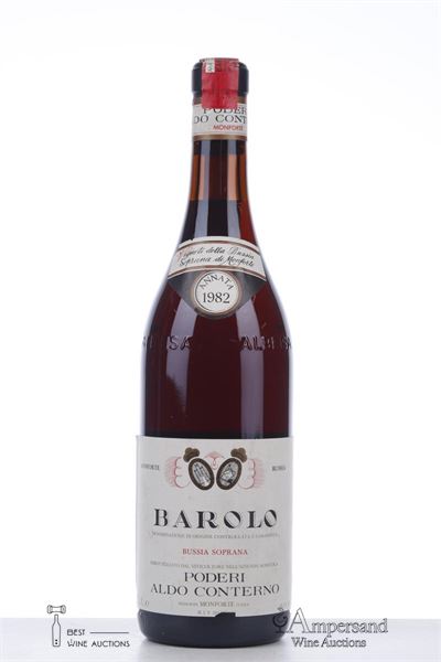BAROLO BUSSIA SOPRANA 1982 - Aldo Conterno  - 1 Bottle