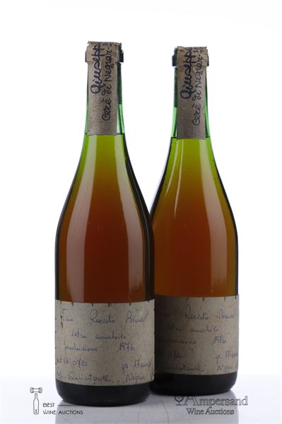 RECIOTO BIANCO EXTRA AMABILE 1976 - Giuseppe Quintarelli  - 2 Bottles
