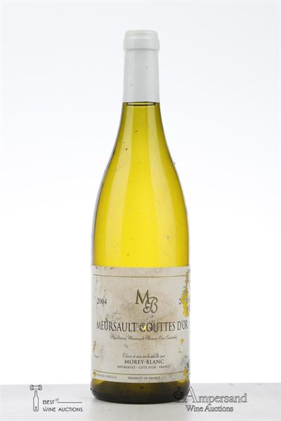 MEURSAULT GOUTTES D'OR 2004 - Morey Blanc - 1 Bottle