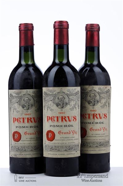 PETRUS 1960  - 3 Bottles