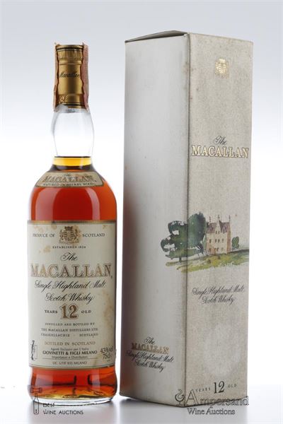 MACALLAN 12 Y - Giovinetti - Alc 43% - 1 Bottle - Oc 1