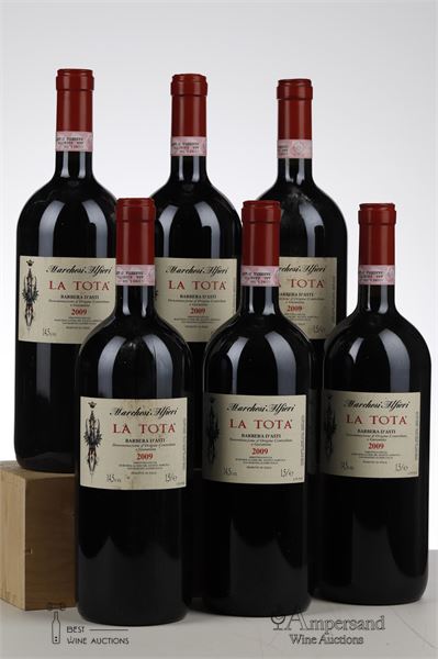 BARBERA D'ASTI LA TOTA 2009 - Marchesi Alfieri - 6 Magnums