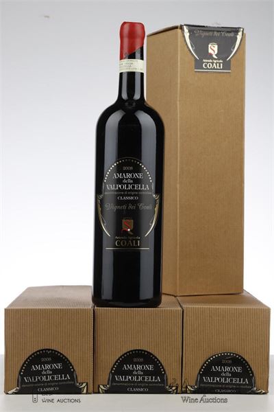 AMARONE DELLA VALPOLICELLA CLASSICO VIGNETI DEI COALI 2008 - Savoia - 4 Magnums - Oc 1