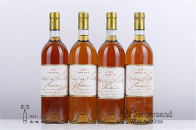 GILETTE CREME DE TETE 1955 - Mc - 4 Bottles