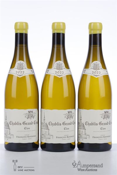 CHABLIS LES CLOS 2022 - Francois Raveneau - 3 Bottles