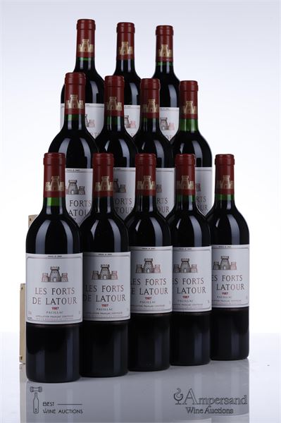LES FORTS DE LATOUR 1987 - 12 Bottles - Owc 12