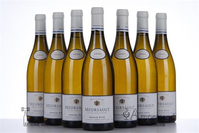MEURSAULT 2001 - Arnaud Ente - 7 Bottles - Owc 12