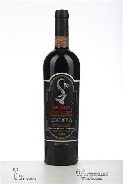 BRUNELLO DI MONTALCINO RISERVA 1983 - Soldera - 1 Bottle