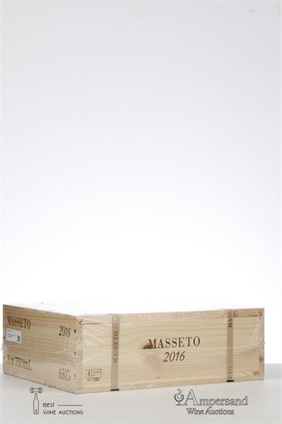 MASSETO 2016 - Tenuta dell'Ornellaia - 3 Bottles - Owc 3