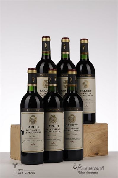 SARGET DE GRUAUD LAROSE 1989 - Mc - 6 Bottles