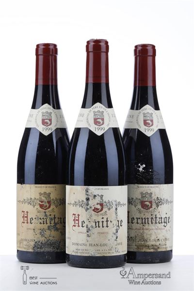 HERMITAGE ROUGE 1999 - Jean Louis Chave - 3 Bottles