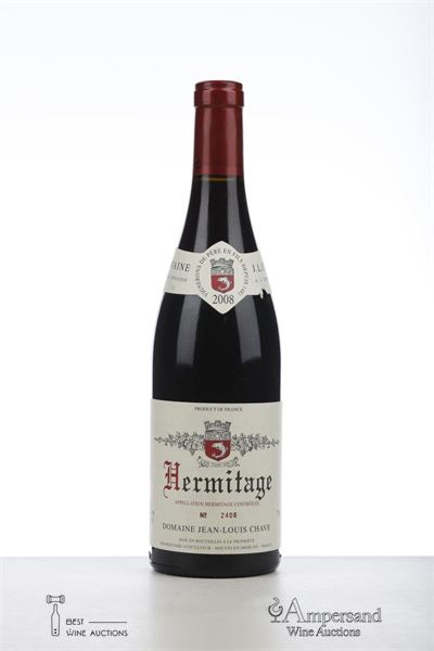 HERMITAGE ROUGE 2008 - Jean Louis Chave - 1 Bottle
