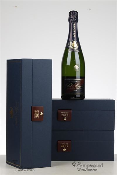 POL ROGER CUVEE SIR WINSTON CHURCHILL 2013 - Pol Roger - 3 Bottles - Oc 1
