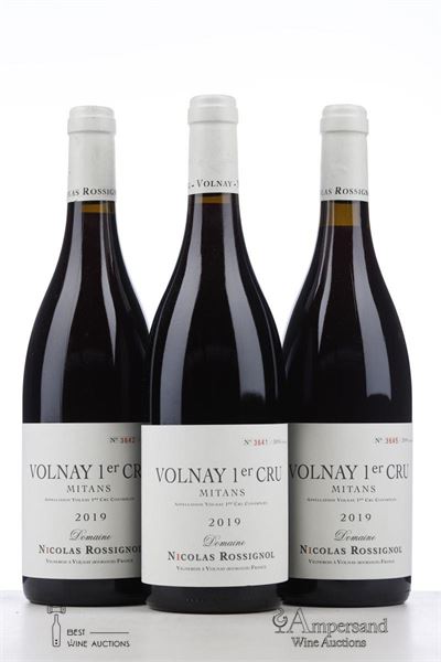 VOLNAY LES MITANS 2019 - Nicolas Rossignol - 3 Bottles