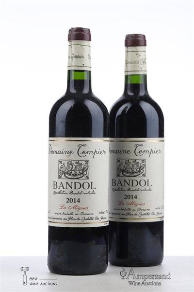 BANDOL CUVEE LA MIGOUA 2014 - Tempier - 2 Bottles