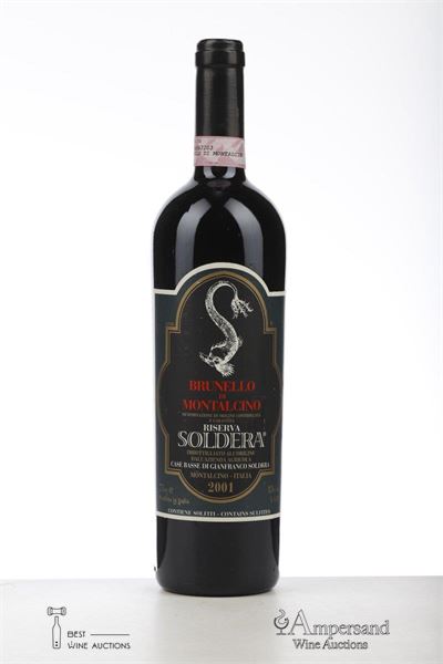 BRUNELLO DI MONTALCINO RISERVA 2001 - Soldera - 1 Bottle