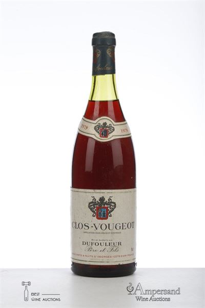 CLOS VOUGEOT 1979 - Dufouleur - 1 Bottle