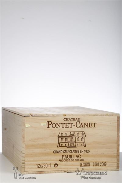 PONTET CANET 2009 - Mc - 12 Bottles - Owc 12