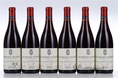 CHAMBOLLE MUSIGNY 2005 - Comte de Vogue - 6 Bottles - Owc 6