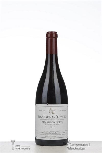 VOSNE ROMANEE AUX MALCONSORTS 2010 - Sylvain Cathiard - 1 Bottle