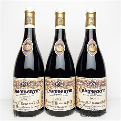 CHAMBERTIN 2004 - Armand Rousseau - 3 Bottles