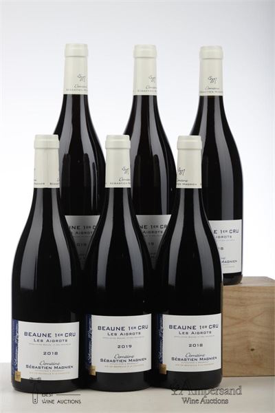 BEAUNE LES AIGROTS 3*2018 + 3*2019  - Sebastien Magnien - 6 Bottles