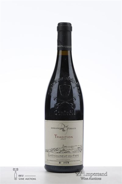 CHATEAUNEUF DU PAPE CUVEE TRADITION 2007 - Giraud - 1 Bottle