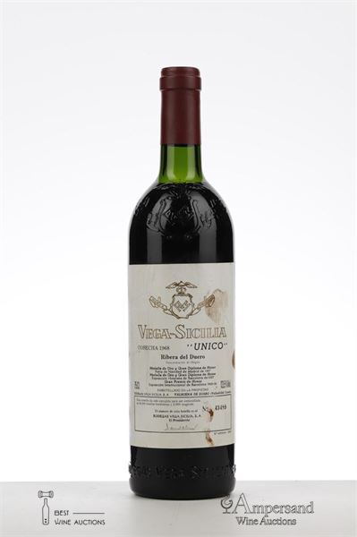 VEGA SICILIA UNICO 1968 - Vega Sicilia - 1 Bottle
