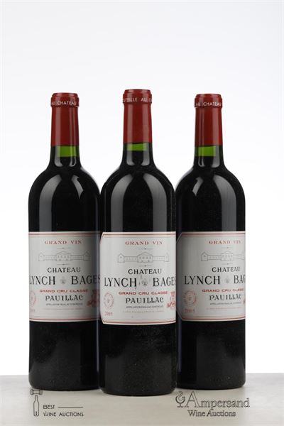 LYNCH BAGES 2005 - Mc - 3 Bottles