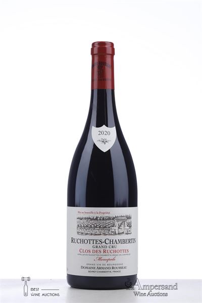 RUCHOTTES CHAMBERTIN CLOS DES RUCHOTTES 2020 - Armand Rousseau - 1 Bottle