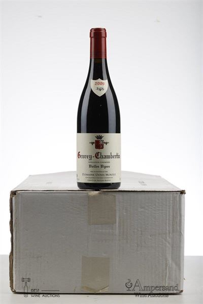 GEVREY CHAMBERTIN VIEILLES VIGNES 2009 - Denis Mortet - 9 Bottles - Oc 12