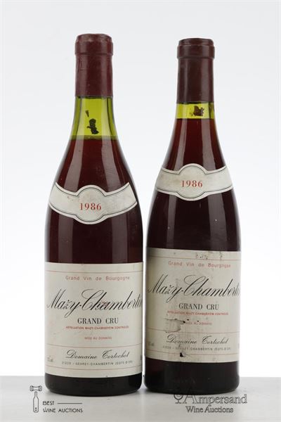 MAZY CHAMBERTIN 1986 - Tortochot - 2 Bottles