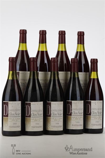 CLOS DE LA ROCHE 1988 - Domaine Clos Noir - Ph. Batacchi - 9 Bottles