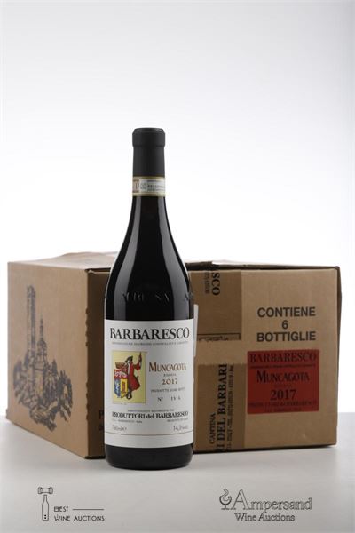BARBARESCO RISERVA MUNCAGOTA 2017 - Produttori del Barbaresco - 6 Bottles - Oc 6
