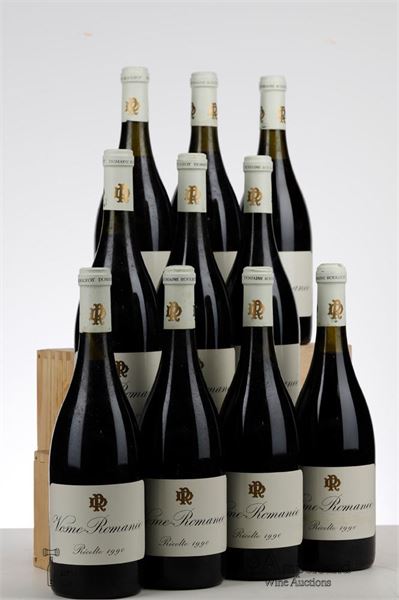 VOSNE ROMANEE 1990 - Marc Rougeot Dupin - 10 Bottles - Owc 12